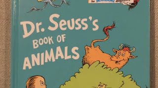 Dr. Seuss Rap: “Dr. Seuss’s Book of Animals” Performance by @jordansimons4
