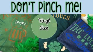 St. Patty's day Vinyl tees