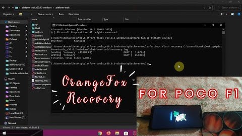 How to Install Orangefox Recovery on Poco F1 #pocof1 #Orangefoxrecovery #customrecovery