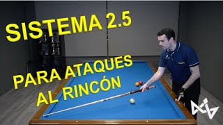¡¡ EL MEJOR SISTEMA PARA DOMINAR LOS RINCONES !!  ? - BILLAR A 3 BANDAS