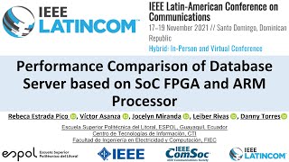 ⭐⭐⭐⭐⭐ Performance Comparison of Database Server based on #SoC #FPGA and #ARM Processor