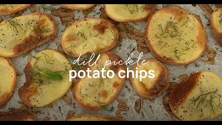 Oil-Free Dill Pickle Potato Chips
Looking for a delicious and creative way to use the pickle brine from all of your homemade pickles this summer? This recipe is a must-try.
.
Ingredients:
3 medium russet potatoes
1 C pickle brine
2 t black pepper
2 t garlic powder
1 t onion powder
dash of red pepper flakes
Fresh dill
.
Method:
1. Thinly slice the potatoes. Add them to a bowl, along with the remaining ingredients, except for the fresh dill. Soak them in the brine mixture for up to three hours.
2. Layer chips in a single layer on a baking sheet. Bake at 375 for 15 minutes. Then, flip the chips and sprinkle with fresh dill. Bake for an additional 10-15 minutes, until chips are golden and crispy.
3. Serve and enjoy!
.
For more plant-based recipes visit: https://nutritionstudies.org/recipes/ Oil-Free Dill Pickle Potato Chips