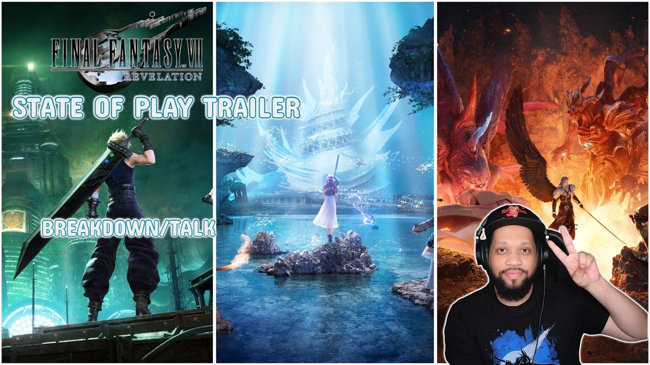 Final Fantasy VII Revelation - Release Date, Combat & Exploration Deep Dive Trailer Breakdown/Talk