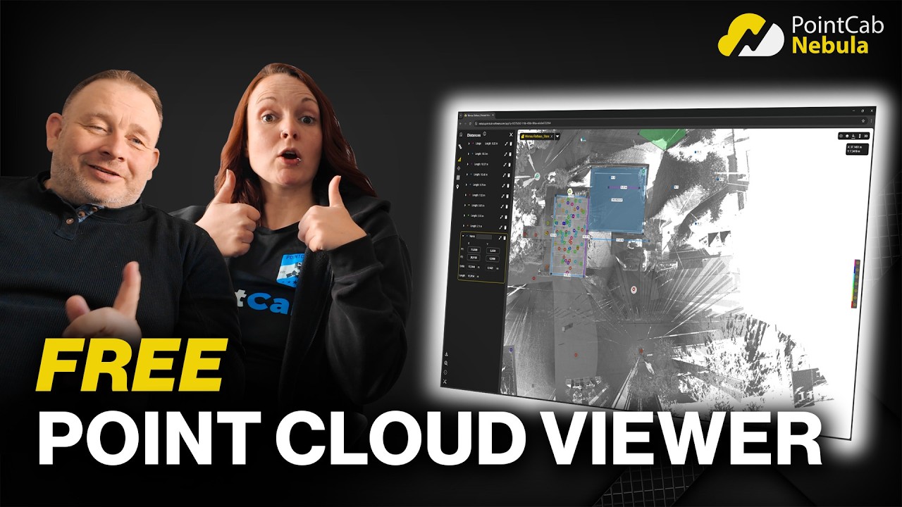 The Free Point Cloud Viewer PointCab Nebula - YouTube