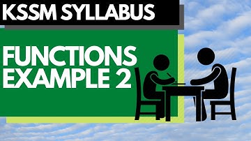 Add Maths KSSM Functions - HOTS Question Example 2