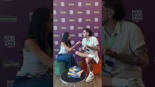 entrevistando o Vitor Martins sobre a adaptação de “15 dias” 🥹 #booktubebrasil
