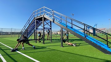 MoveStrong Functional Training Staircase and Ramp Obstacle