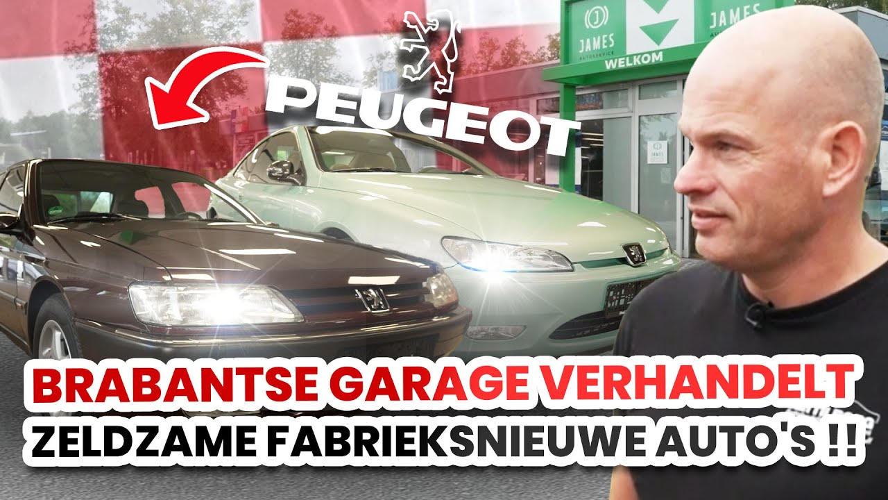 Brabantse garage verhandelt zeldzame Fabrieksnieuwe auto's !!