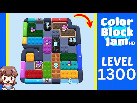 Color Block Jam Level 1300 Solution Walkthrough video preview