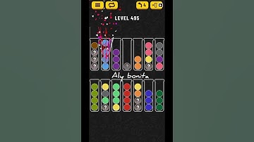 ball sort puzzle level 495