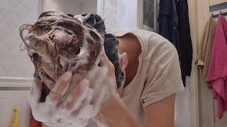 LIVE Relaxing Hair Wash ASMR | Scalp Massage & Soft Foam Sounds screenshot 1