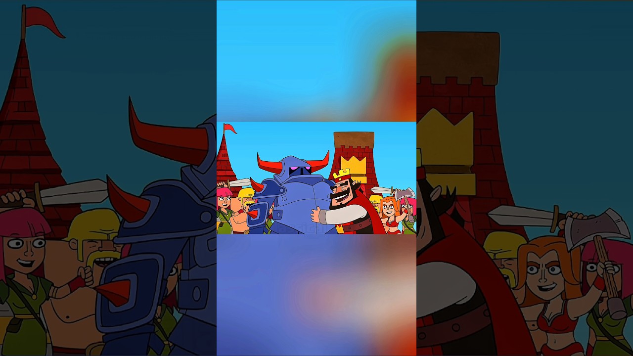 Animation In Game P.E.K.K.A 🔥#clashroyale #shorts #animation