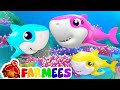 Cartoon - Baby Shark, Nursery Rhymes, Funny Animated Cartoon, Color Songs