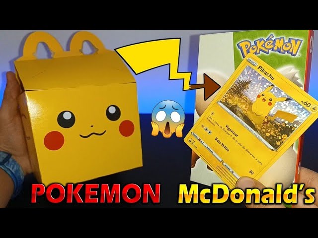 As cartas de Pokémon do McDonald's estão valendo bastante! #pokemon #p