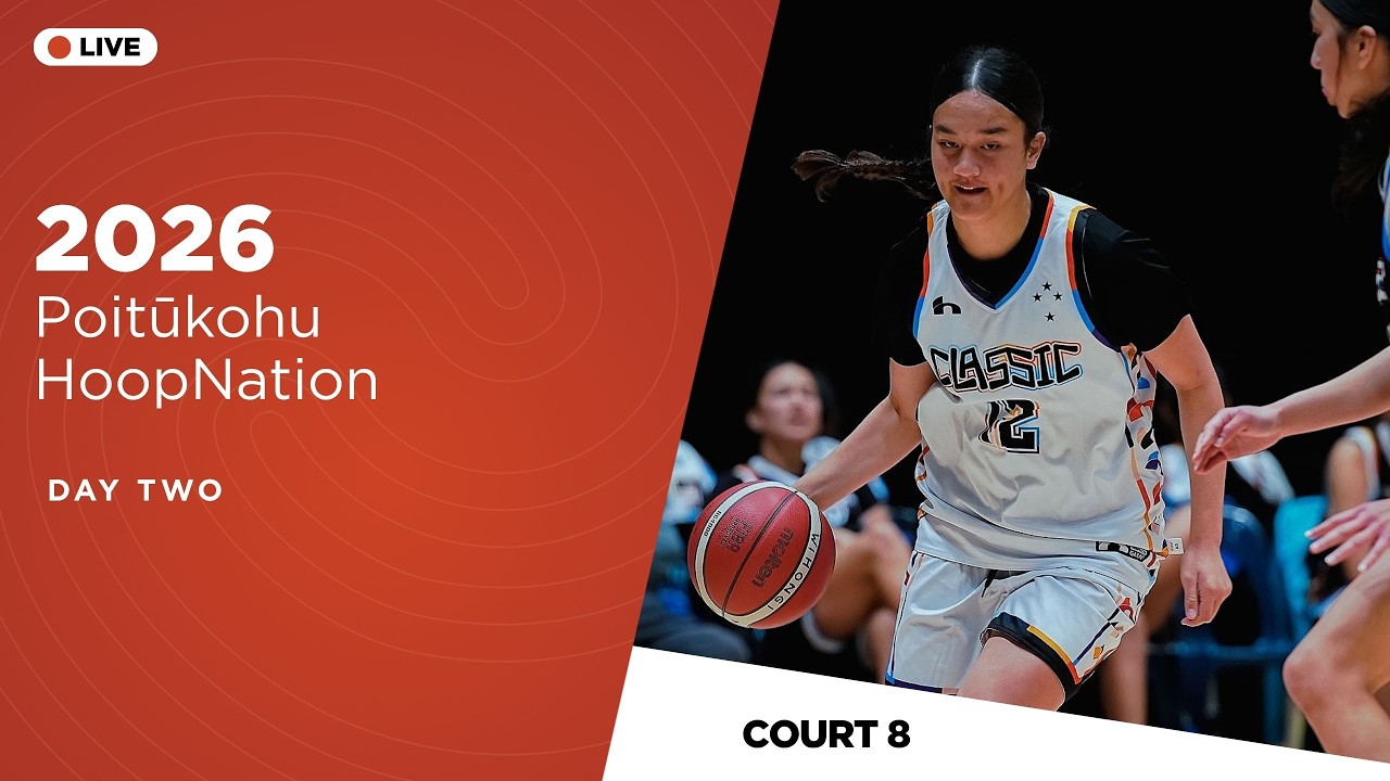BASKETBALL | 2026 HoopNation Tauranga Classic| Day Two | Court 8 PM