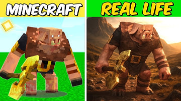 REAL LIFE Minecraft Mutant Mobs!😨🔥You Won