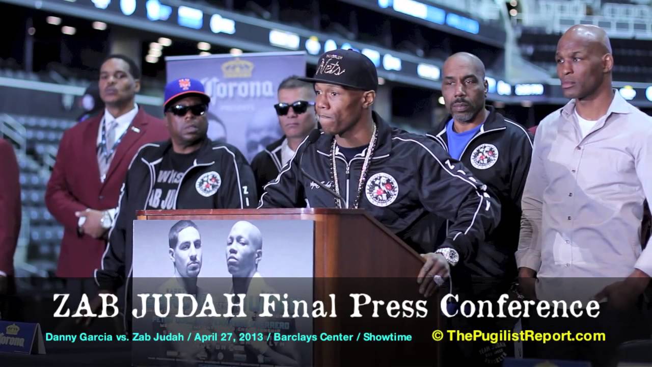ZAB JUDAH goes off on Oscar De La Hoya & Golden Boy at the GARCIA VS JUDAH Final Presser