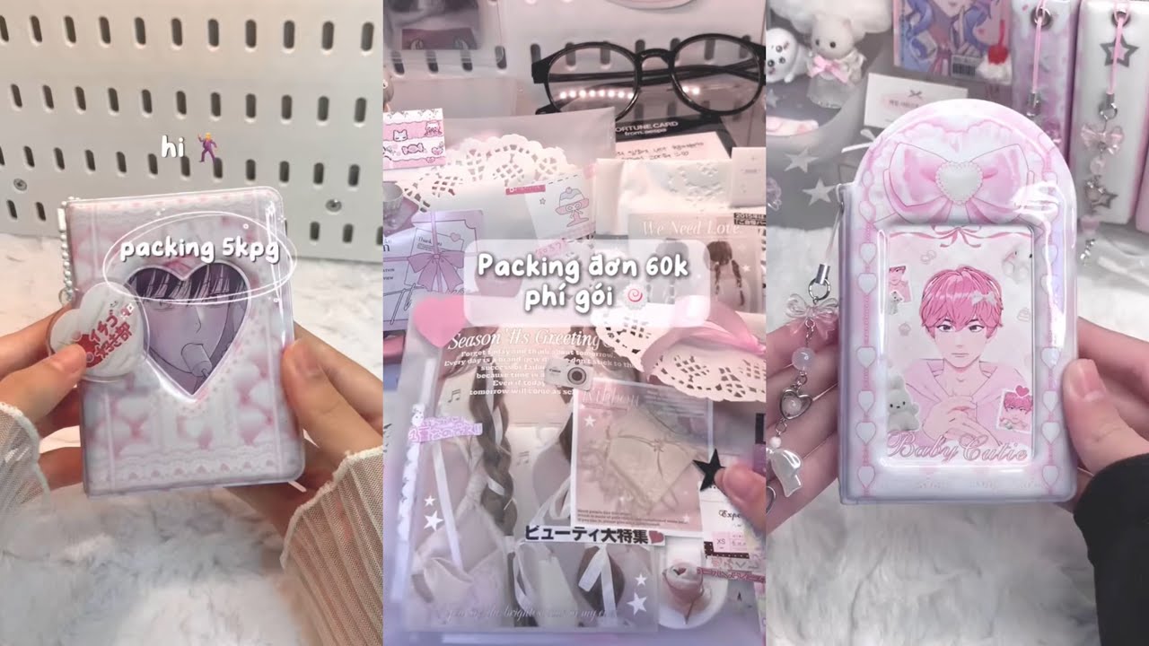 ⋆ ˚｡⋆୨Tổng hợp những video Packing Card siu xinkk của Pan⋆  ˚｡⋆
