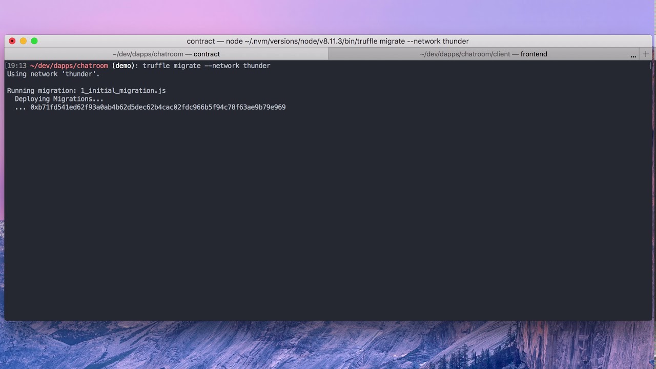 Deploy ThunderCore on Truffle