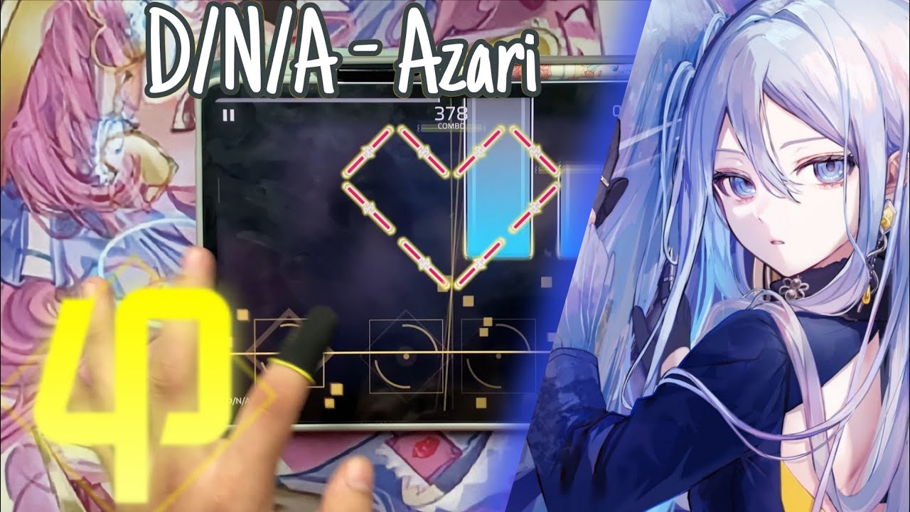 【Phigros fanmade】D/N/A - Azari [IN Lv.15] ALL PERFECT