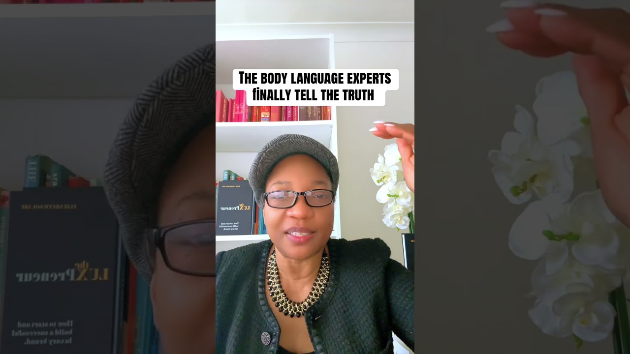 The body language experts finally tell the truth. 