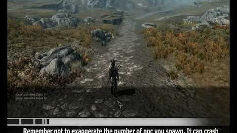 Skyrim Tutorial - How To Create An Epic NPC War (Massive NPC Spawn = Epic Battle)