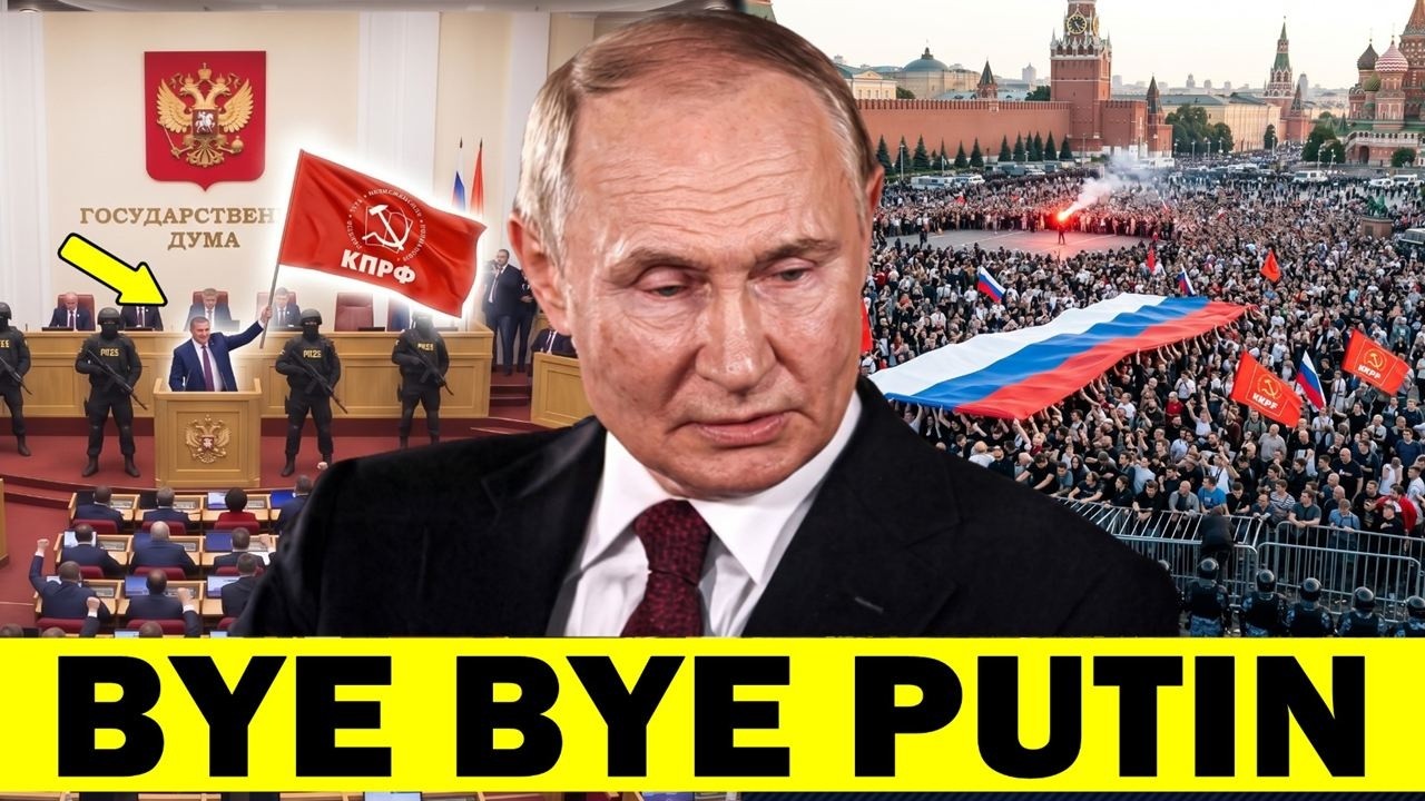 All HELL BREAKS LOOSE in Moscow: Russians Rise to OVERTHROW Putin