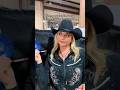 My whole outfit is from my line, Idyllwind, sold online at at Bootbarn stores! 🤠