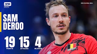 Sam Deroo EXPLODES WITH 19 PTS vs. Finland 💥 | 2025 FIVB MEN'S WORLD CHAMPIONSHIP | HIGHLIGHTS