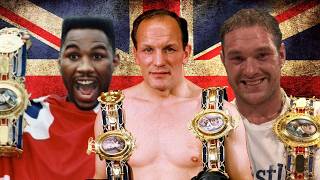 The Rich History of the British Heavyweight Title