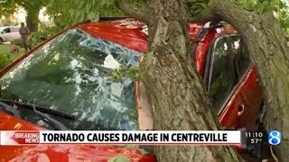 Buildings destroyed, trees down after tornadoes in SW MI