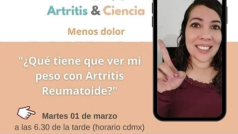 ¿La artritis le hace ganar peso?