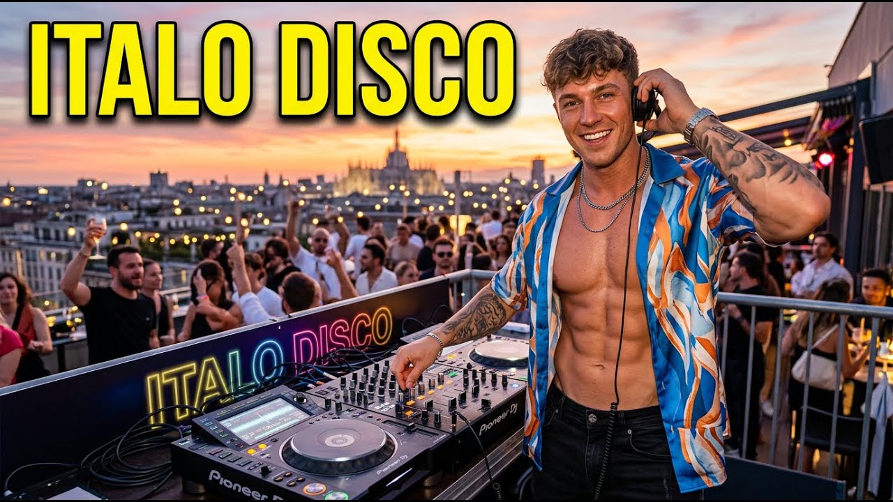 🌞 Italo Disco Summer Lounge 🎶 80s DJ Mix | Chill Beach Disco