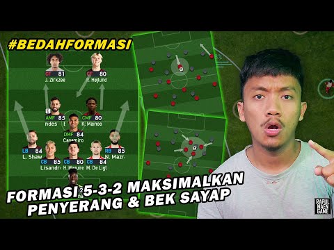 FOKUSWIN x angsaslot88 - BEDAH FORMASI PES 5-3-2, DUO FORWARD & FULLBACK PENGHANCUR PERTAHANAN LAWAN - PES 2017 PC GAMEPLAY