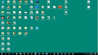 how to make desktop icons smaller in windows 10