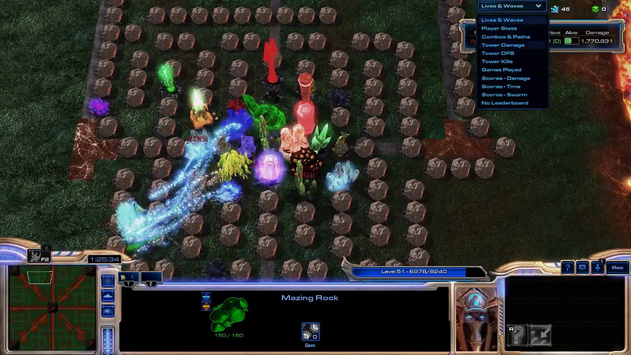 gem tower defense starcraft 2