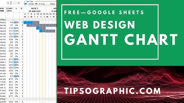 Google Sheets Web Design Gantt Chart Template ► Free Download