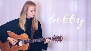 betty - Taylor Swift (cover by Cillan Andersson)