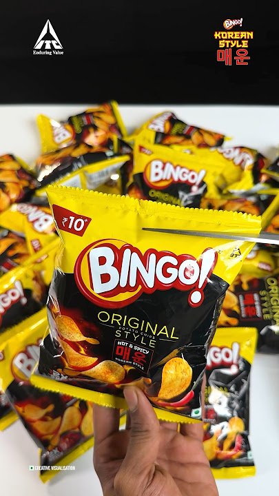 Bingo! Korean style chips @BingoSnacks #shorts