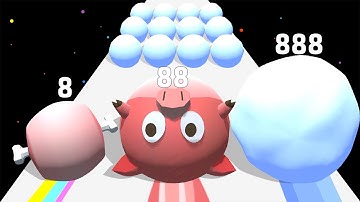 Snow Ball Run - All Gameplays (Android, iOS) Part 02