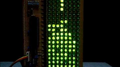 LED Tetris - Microcontroller Project
