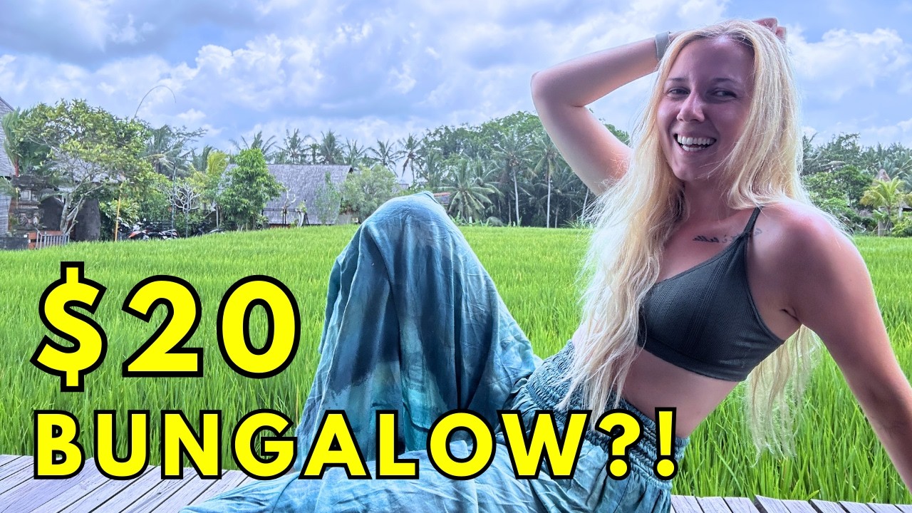 Что можно получить за 20 долларов на Бали 🇮🇩 Экскурсия по рисовым полям Убуда в бунгало