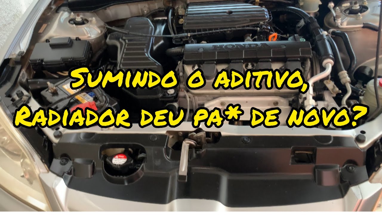 Civic baixando Aditivo sem ter vazamento - Civic G7