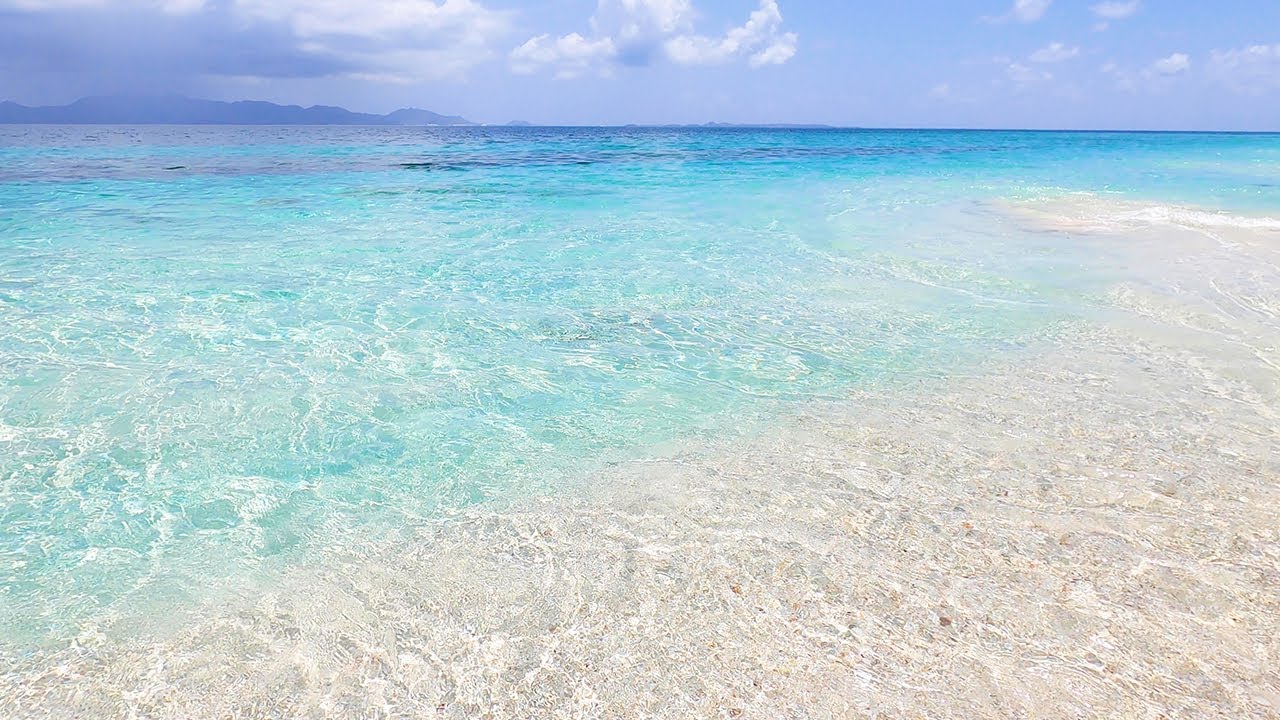 Blue Therapy: 3 Hours of Ocean Ambience on a Tropical Island (4K Video
