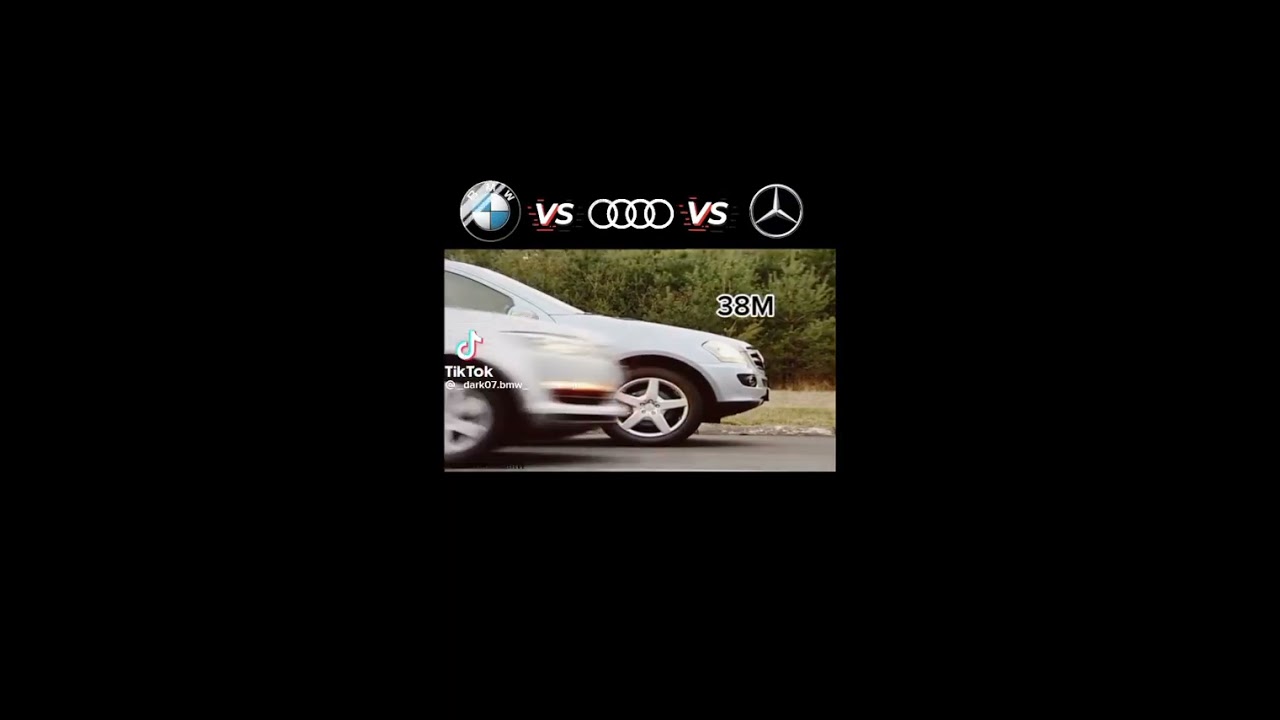 BMW VS AUDI MERCEDES
