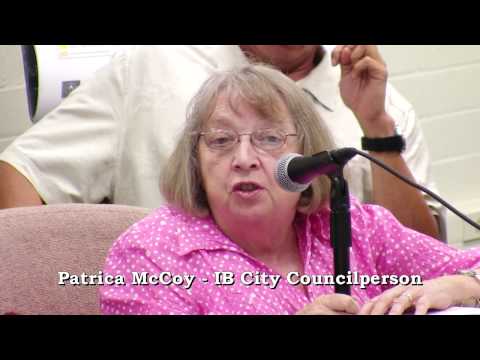 IB City Council Patricia McCoy-can't take your house