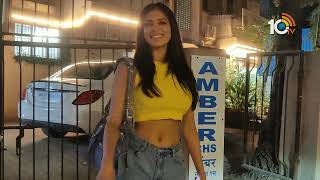 Malavika Mohanan Snapped At Kromakay Salon Juhu 10Tv Live