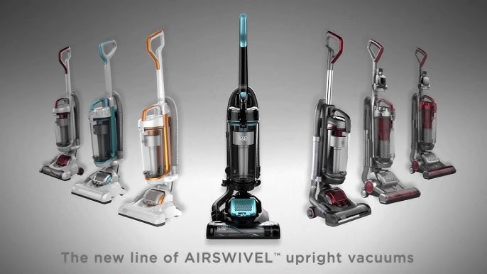 BLACK+DECKER AIRSWIVEL Versatile Corded Bagless Upright Vacuum in