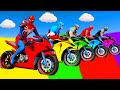 Spider-Man Rescue batman vs الرجل العنكبوت انقاذ باتمان iron man vs venom funny Game GTA 5 superhero