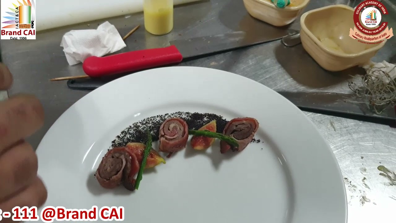 Culinary Arts Colleges Red Meat PGDCA PART 3 YouTube